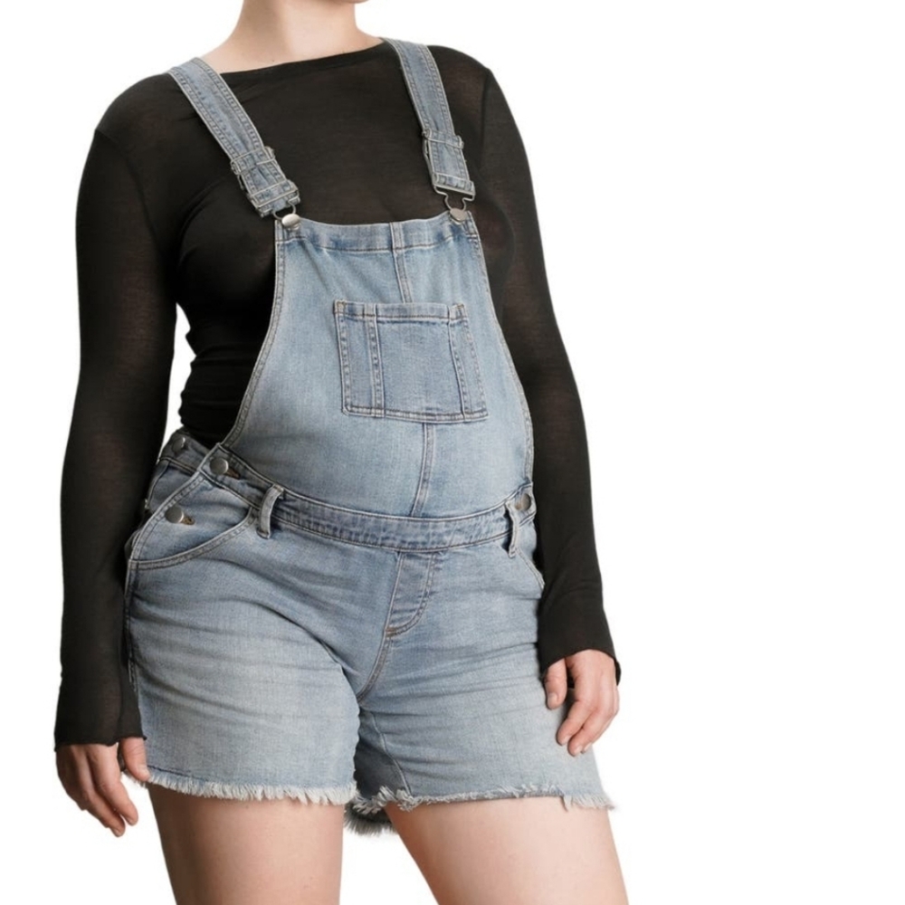 NOM Maternity Austin Maternity Shortalls